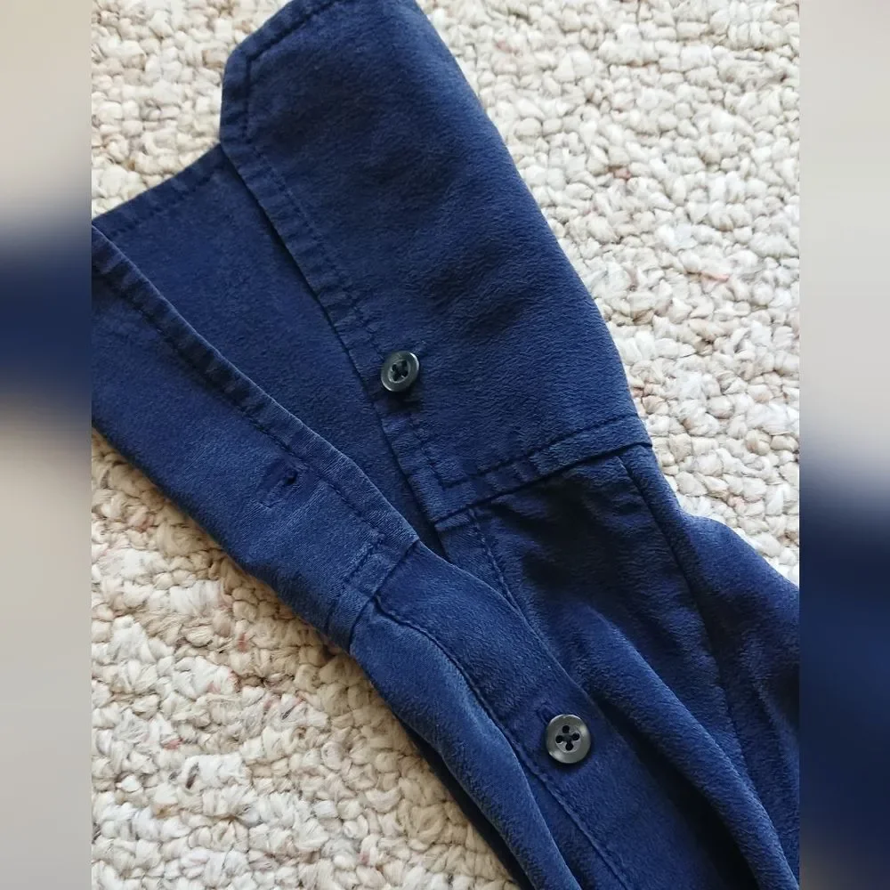 A.L.C. navy blue long sleeve one piece jumpsuit size 4